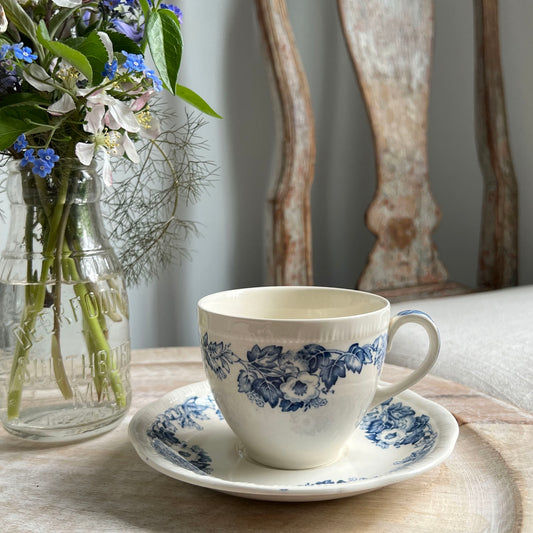 Canterbury Floral Tea Cup and Saucer