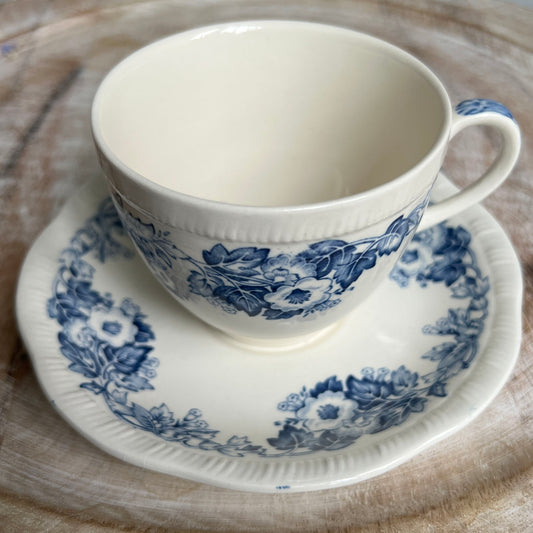 Canterbury Floral Tea Cup and Saucer