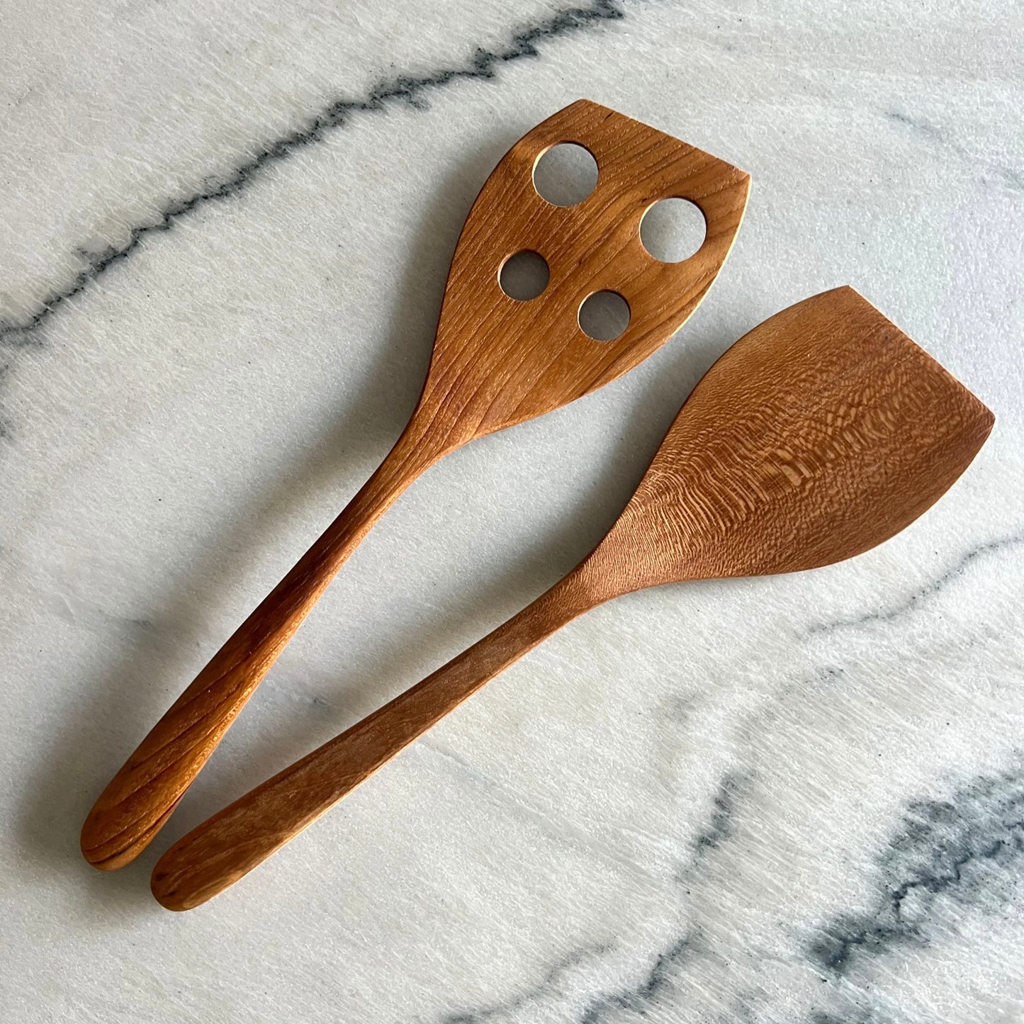 Teak Wooden Spatulas - choice of - Set of 3 or Set of 2