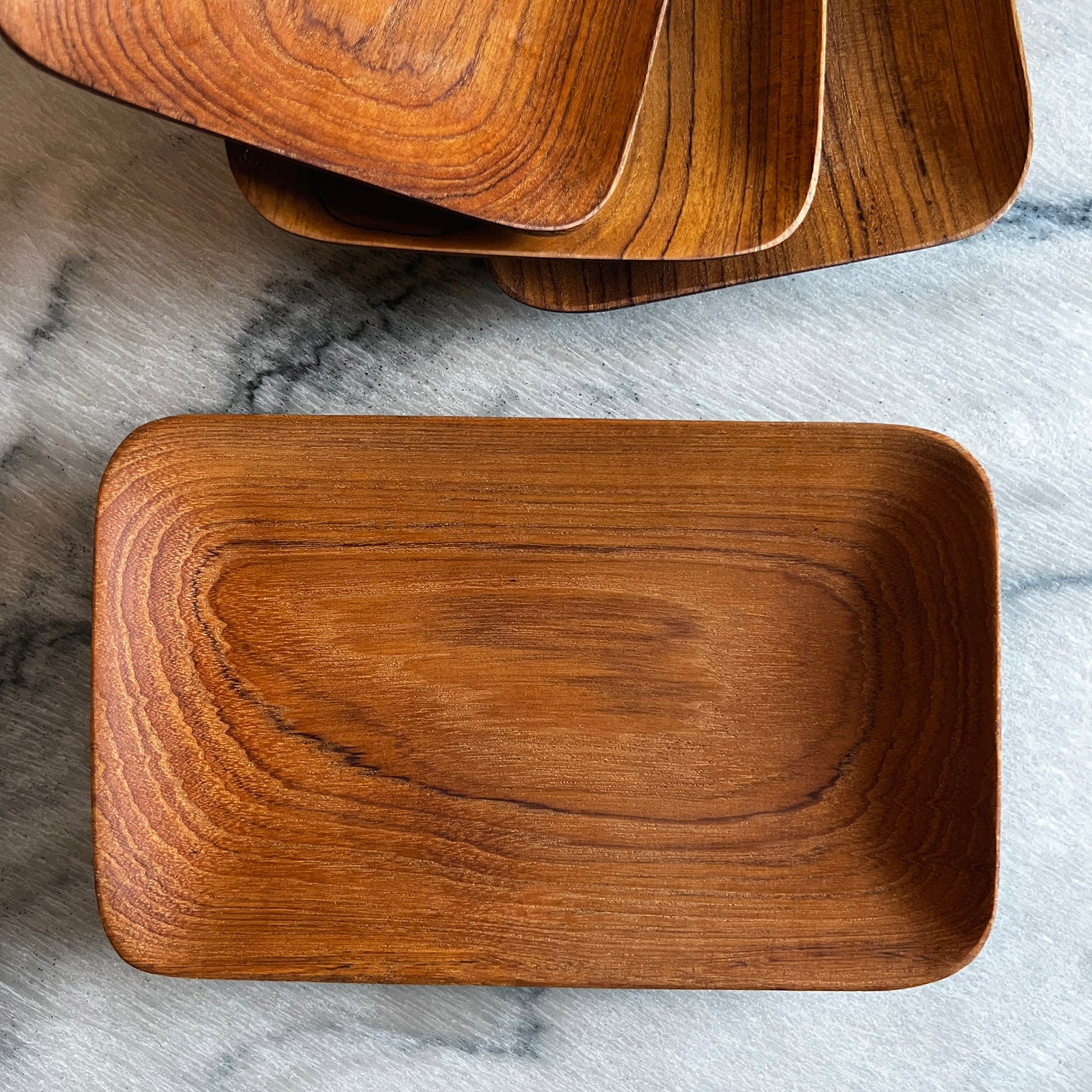 Hand Carved Teak Tray